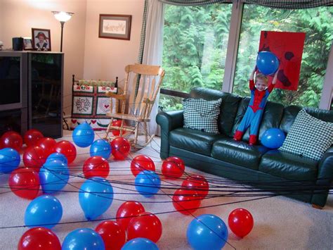 Spiderman birthday party games