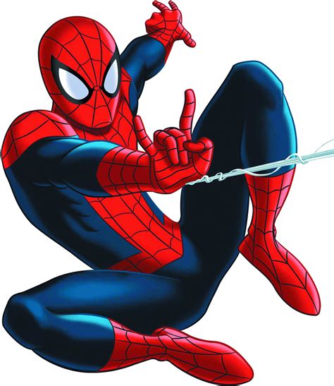 Spiderman cartoon clipart