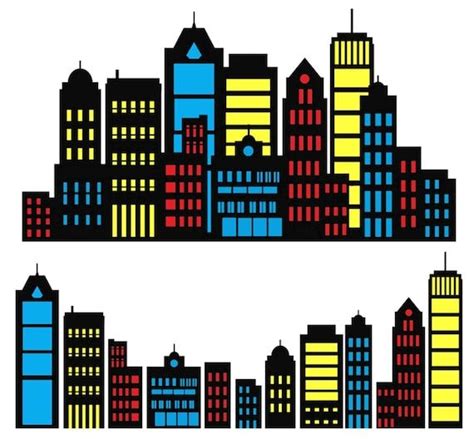 Spiderman cityscape clipart