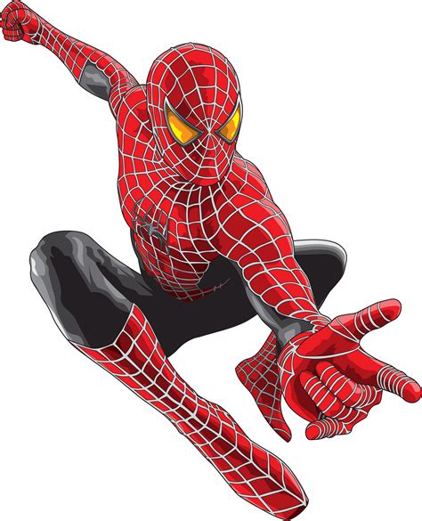 Spiderman clipart vectors