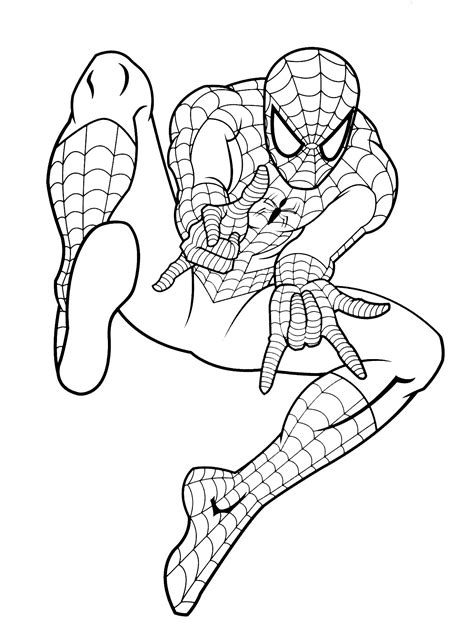 Spiderman Coloring Pages