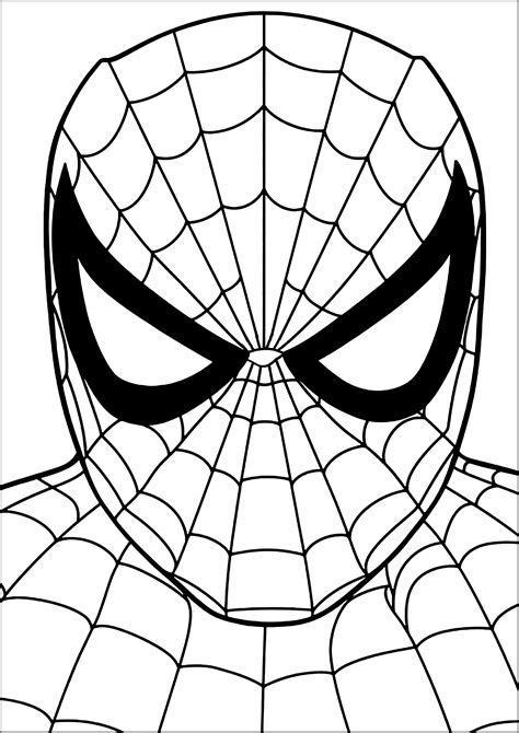 Spiderman Coloring Pages for Older Kids