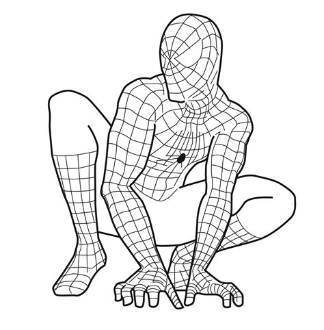 Spiderman Coloring Pages for Printable