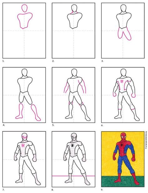 Spider-Man Drawing Tips and Tricks