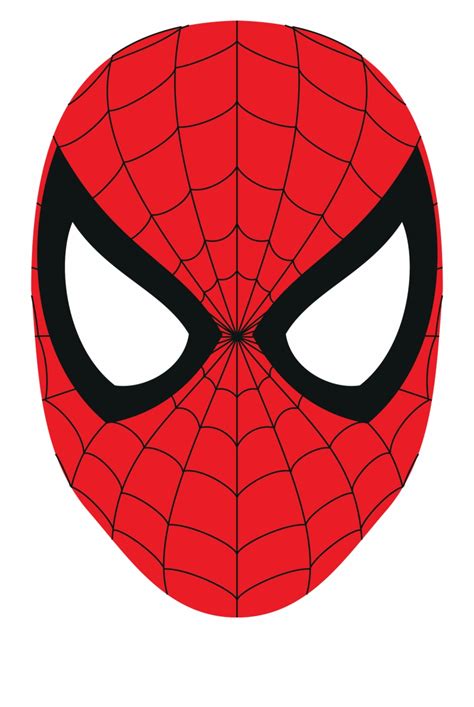 Spiderman Face Printable Template Fun