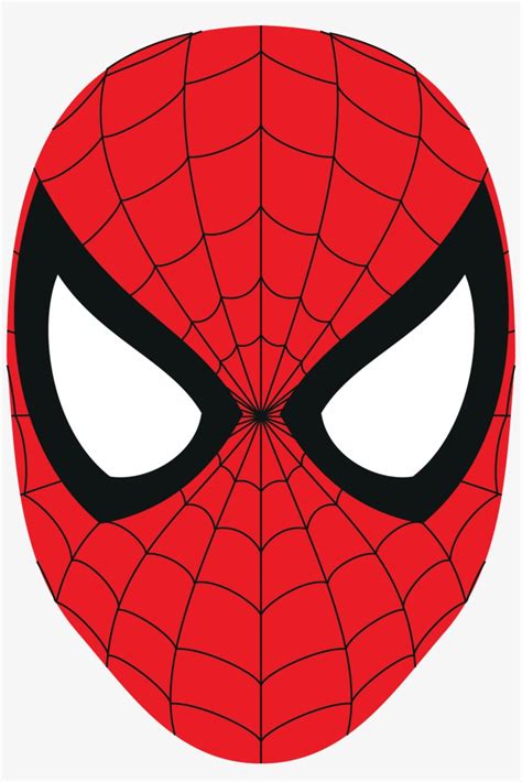 Spiderman Face Printable Template Ideas