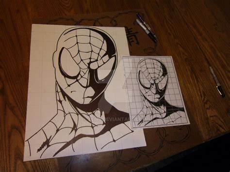 Spider-Man Grid-Based Template