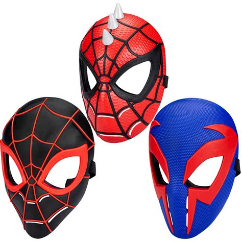 Spiderman mask pieces