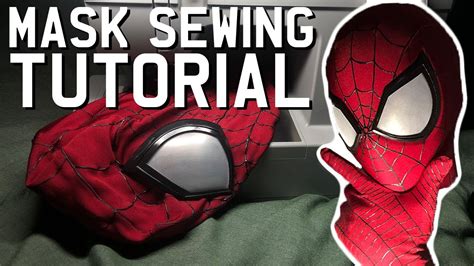 Spiderman mask sewing