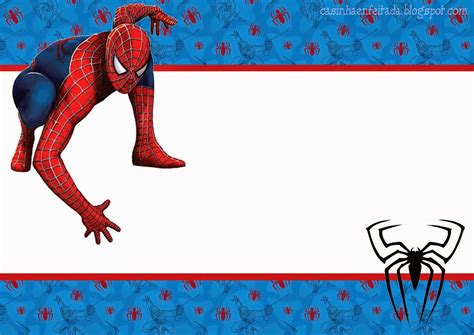 Spider-Man Name Tag Templates