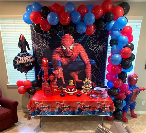 Spiderman Party Decorations