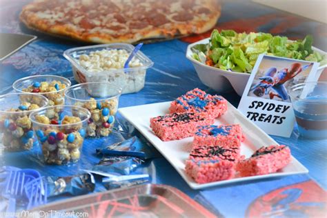 Spiderman Party Food Ideas