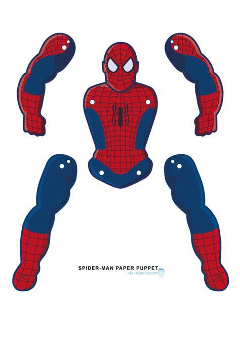 Spiderman printable crafts