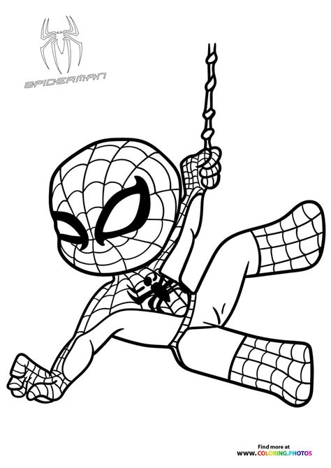 Spiderman Spidermobile Coloring Page