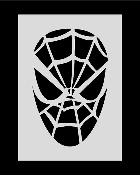 Spiderman stencil printables