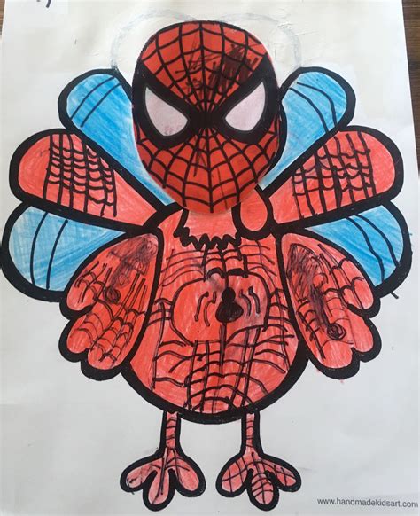 Spiderman Turkey DIY