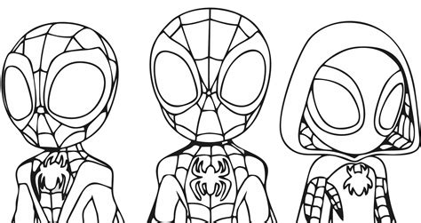 Spidey Printable Coloring Pages For Kids Fun Activities