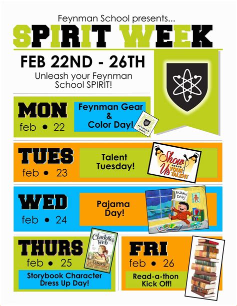 Spirit Day Flyer Template 3