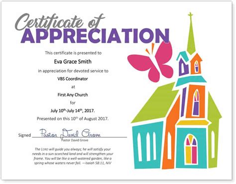 Spiritual Leader's Certificate of Ordination