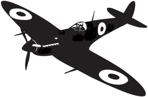 Supermarine Spitfire Silhouette