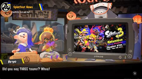 Splatoon 3 Splatfest Modes