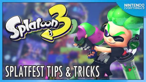 Splatoon 3 Splatfest Tips