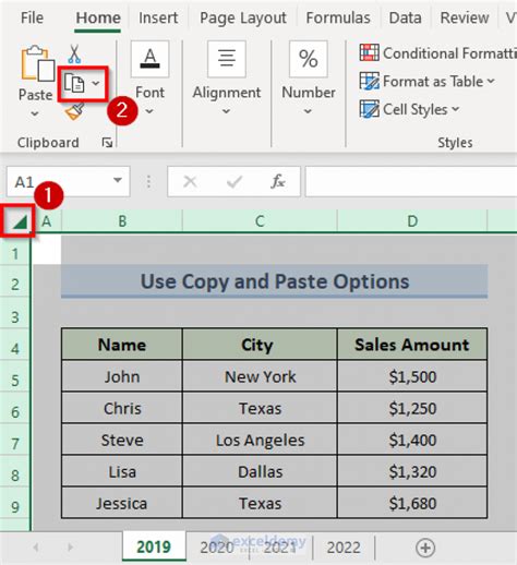 Split Excel Sheet into Multiple Worksheets