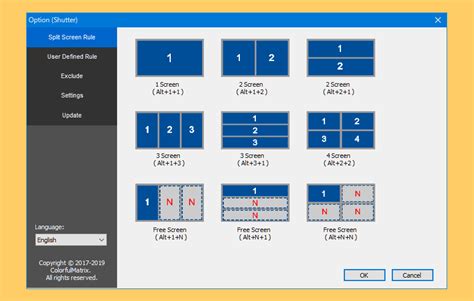 Using the Split-Screen Tool