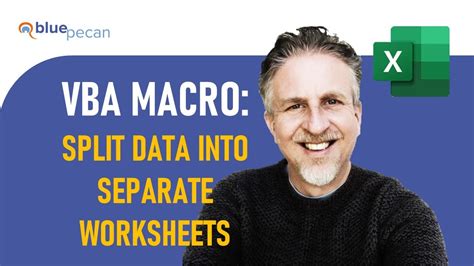 Using macros to split large worksheet