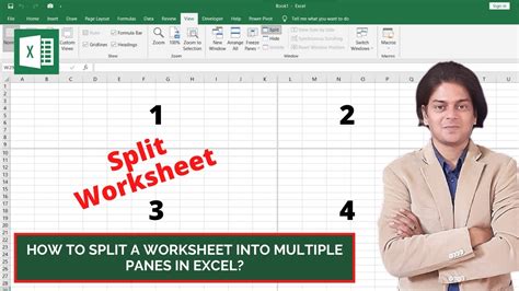 Manual splitting of large worksheet