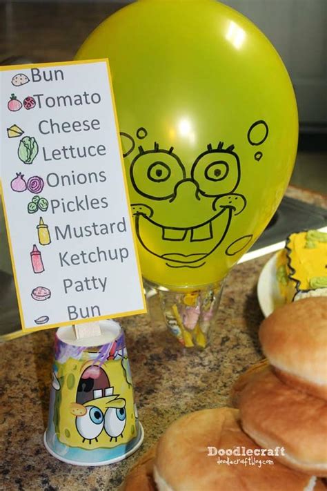 Spongebob Birthday Activities 1