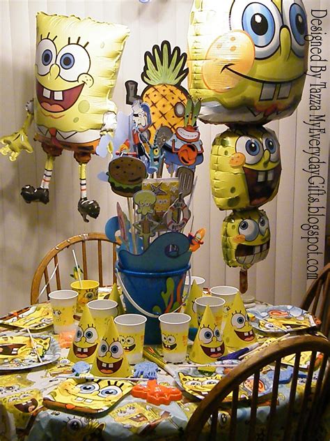 Spongebob Birthday Party Ideas