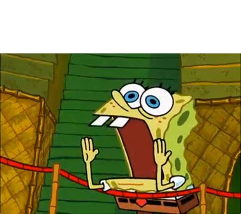 Spongebob screaming meme template