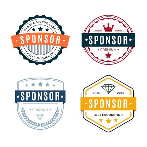 Sponsorship Label