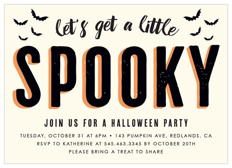 Spooky Halloween Backyard Party Invitation