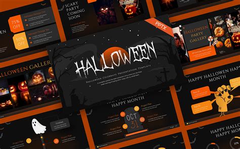 Spooky PowerPoint Template for Halloween Presentations