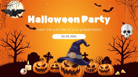 Spooky PowerPoint Template for Halloween