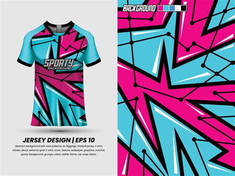 Customizable sport t-shirt design template 4