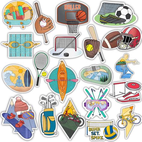 Sport Themed Stickers