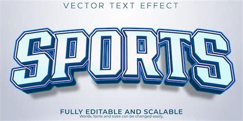 Sports bold typography