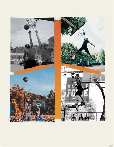 Sports Collage Template