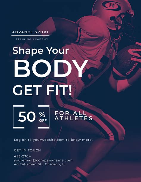 Sports Flyer Template 2