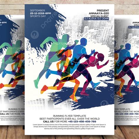 Sports flyer templates powerpoint