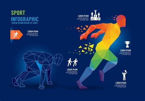 Sports Infographic Template by Microsoft