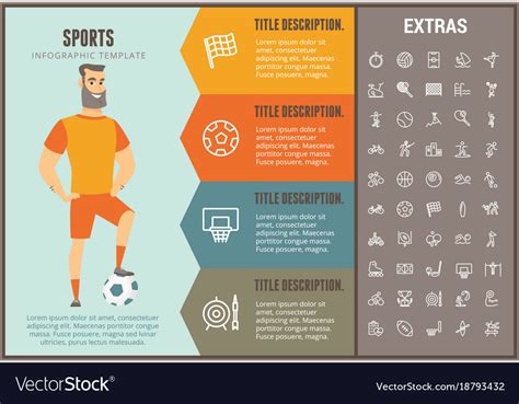 Sports Infographic Template