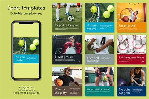 Sports Marketing Template