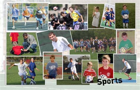 Sports Memories Collage