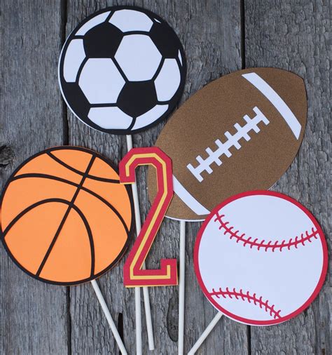 Sports Party Birthday Invitation