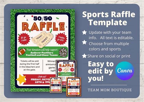 Sports Raffle Flyer