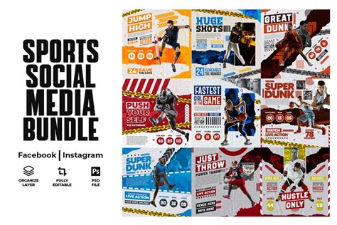 Sports Social Media Template